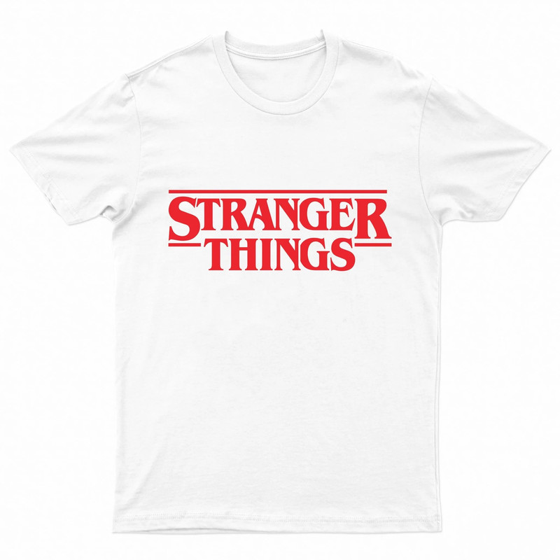 Paperboi Stranger Things T-shirt - White - قميص - Size:L